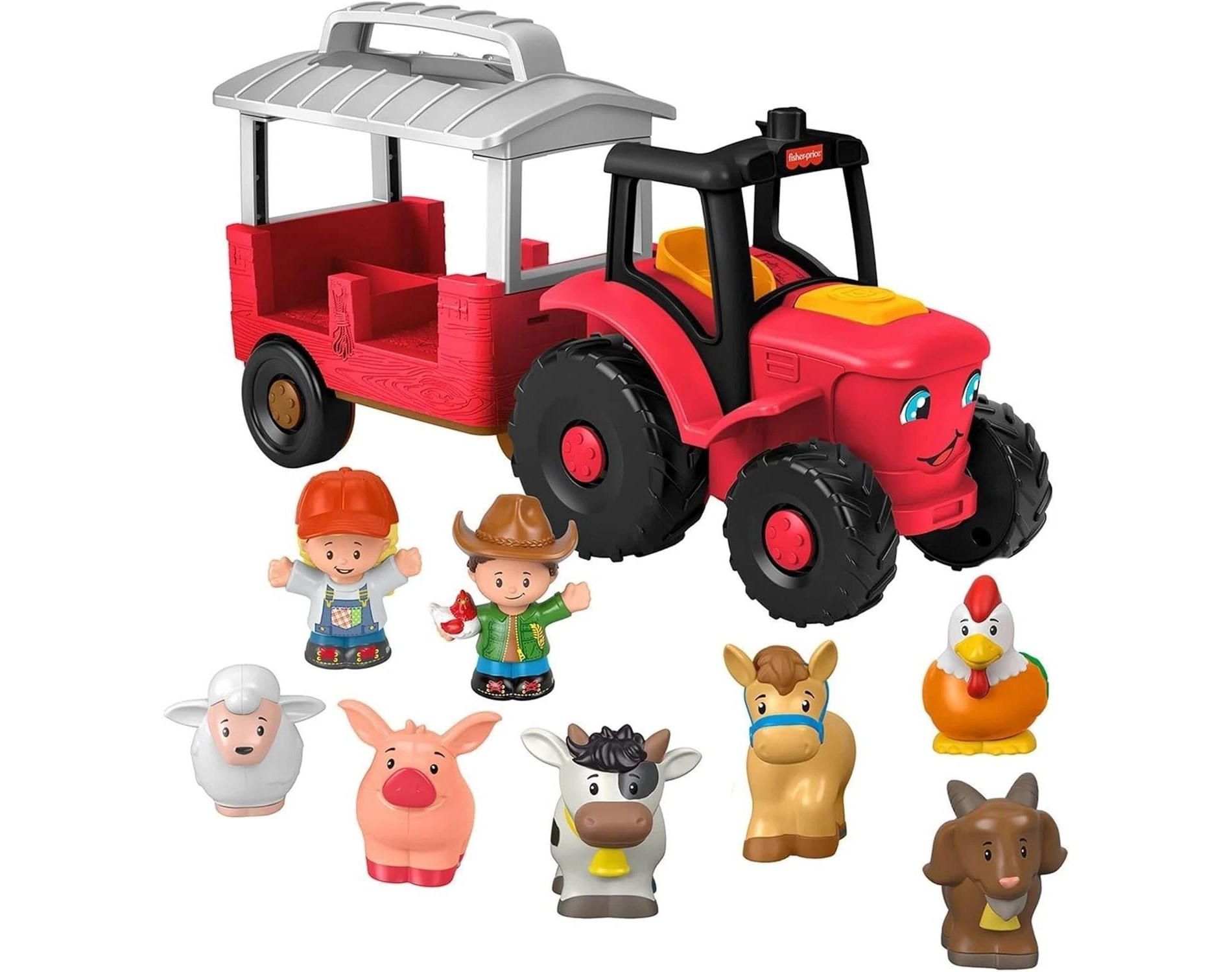 Fisher-Price Little People Caring for Animals Tractor Playset