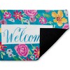 Stupell Industries Lush Garden Welcome Printed Outdoor Door Mat, design by Amanda McGee, 18"x30" - 2 of 4