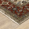 Oriental Weavers Aberdeen 144D1 Ivory/ Red Indoor Area Rug - 2' x 3' - 3 of 4