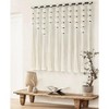 Aoibox Large Macrame Wall Hanging Decor Sphericity Cotton Textile Boho Art Handmade 39" W x 39" L for Living Room Bedroom - 2 of 4