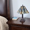 Amora Lighting Tiffany Style Mission Table Lamp 15.5" High - 3 of 4