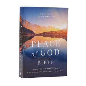 Peace of God Bible: Discover and Experience God's Shalom Throughout the Bible (Nkjv, Softcover, Red Letter, Comfort Print) - (Paperback) - 1 of 1