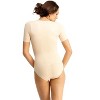 Memoi Short-Sleeve Slimming Bodysuit Shaper - 3 of 4