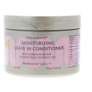 Avlon KeraCare Curlessence Moisturizing Leave-In Conditioner w/ Jamaican Castor Oil & Coconut Oil, 11.25 oz - 1 of 4