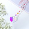 Unique Bargains Sun Catcher for Garden Decor for Indoor Hanging, Silver Tone Transparent Iridescent 1 Pc - 4 of 4