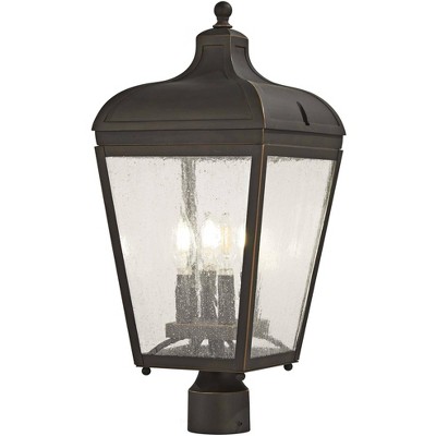 Minka Lavery Marquee 22" High Oil-Rubbed Bronze Outdoor Post Light