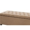 NicBex Rectangular Polyester Storage Ottoman Bench,Upholstered Storage Ottoman with Tufted Top,Modern Storage Bench for Living Room,Bedroom - 4 of 4