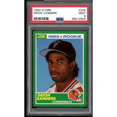 Deion Sanders Rookie Card 1989 Score #246 : Target