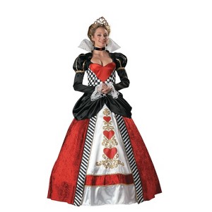 Incharacter Costumes Womens Queen of Broken Hearts Dress - 1 of 2
