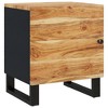 vidaXL Bedside Cabinet 15.7 in.x13 in.x18.1 in. Solid Wood Acacia - 2 of 4