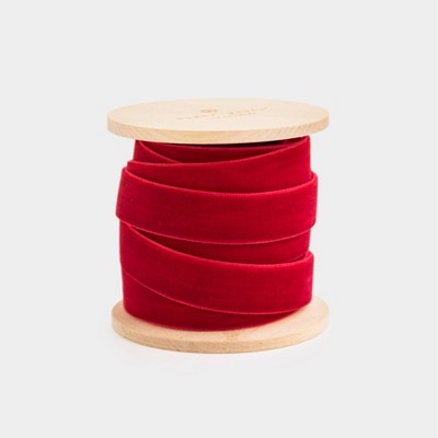 5/8" Red Velvet Ribbon - Sugar Paper™