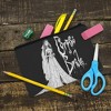 Corpse Bride Logo And Silhouette Makeup Cosmetic Bag Organizer Pouch - 2 of 4