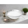 Classic Touch Individual Bowls With Flashy Silver Design - 3 of 4