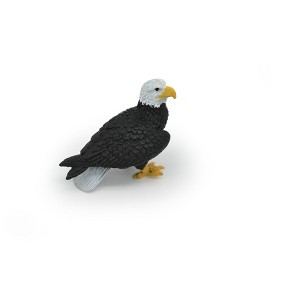 Collectible Wildlife Gifts | Bald Eagle, Very Nice Plastic Reproduction Hand Painted     2"    F7041 B131 - 1 of 4
