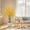 GustoWave Artificial Maple Tree,Large Artificial Maple Tree in Pot with Planting Vessel,Large Maple Maple Tree Artificial Plant Autumn Horn Decor - 4 of 4