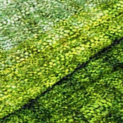HomeRoots 3' X 5' Green Teal Blue And Copper Striped Washable Indoor Outdoor Area Rug