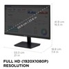 ViewSonic VA2409M 24 Inch Monitor 1080p IPS Panel with Adaptive Sync, Thin Bezels, HDMI, VGA, and Eye Care - Manufacturer Refurbished - image 3 of 4