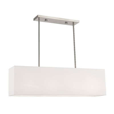 Livex Lighting Summit 4 - Light Chandelier in  Brushed Nickel