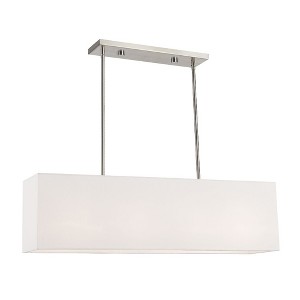 Livex Lighting Summit 4 - Light Chandelier in  Brushed Nickel - 1 of 1