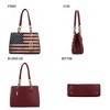 MKF Collection Nevaeh Vegan Leather patriotic pattern Women’s Shoulder Bag by Mia K - 4 of 4