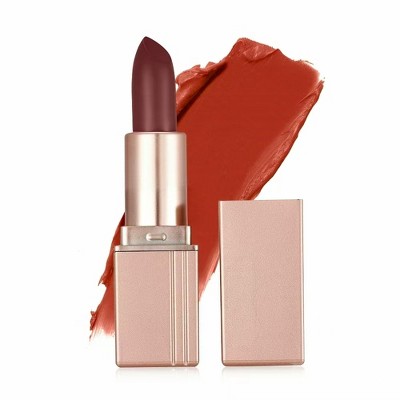 Wikineon Matte Lipstick - Highly Pigmented Formula with Velvety Finish, Transfer-Proof & Smudge-Resistant, Wide Range of Bold & Natural Shades