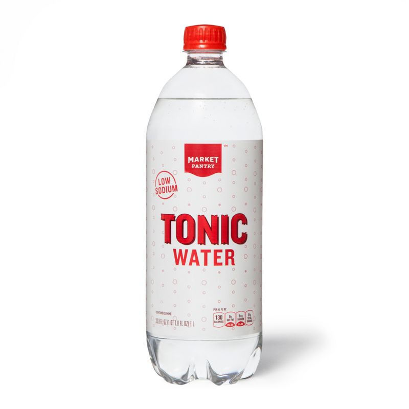 Tonic Water - 33.8 fl oz Bottle - Market Pantry&#8482;, 1 of 2