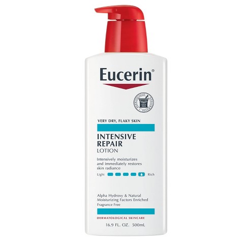 Eucerin Intensive Repair Body Lotion for Very Dry Skin Unscented - 16.9 fl oz - image 1 of 4