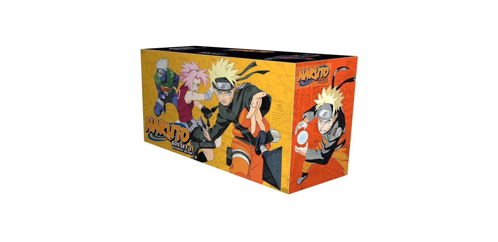 Naruto Box Set 2 - (Naruto Box Sets) by  Masashi Kishimoto (Paperback)