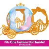 Mattel Disney Princess Cinderella’s Rolling Carriage with Gold Details & White Horse with Brushable Mane & Tail, Inspired by Disney Movie - 4 of 4