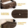 63" 12-Drawer Multifunctional Dresser - TV Stand for 65" TVs + Storage for Bedroom & Living Room - 4 of 4