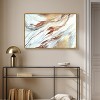 Art Remedy The Gold Splashes Boho Abstract Wall Art Framed - 2 of 4