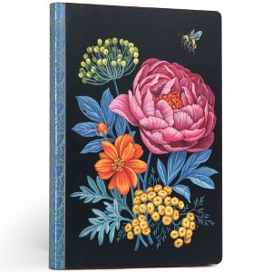 eeBoo Piece & Love: Abundant Bouquet Gilded Journal - Hardcover Adult Diary - 1 of 4