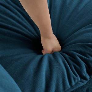 Racxily Corduroy Ottoman Footstool - Matches 2/3/4 Seater Sofas, Retro-Stylish, Plush Fabric, Ideal for Living Rooms/Bedrooms - 1 of 4