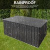 Lyngins Stylish Metal Outdoor Storage Box – Deck Box Outdoor Waterproof for Garden/Patio/Terrace, Easy Assembly, Multi-Use Patio Storage Box - 2 of 4