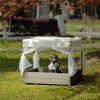 MaseiKar Dog Bed, Pet Bed, Pet Enclosures, Pet Outdoor Furniture, Pet Patio Furniture, Seasonal PE Wicker Pet Furniture, Dog Bed - 2 of 4