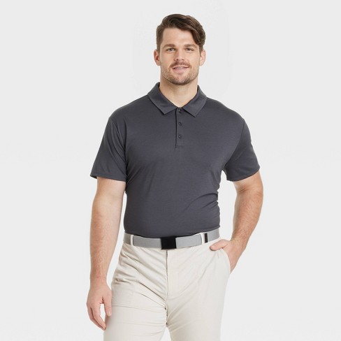 Men's Striped Polo Shirt - All In Motion - image 1 of 3