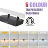 POWLIG 32.1-in Black Dimmable 5CCT LED Wall Sconces - 2 of 4