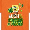 Boys' - SpongeBob Squarepants - Luck Of The Square Pants Short Sleeve Graphic T-Shirt - 2 of 4