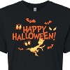 Women's - Dr. Seuss - Happy Halloween Eyes Cropped Graphic T-Shirt - 2 of 4