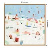 Amanti Art Summer Confetti IV by Emma Scarvey Canvas Wall Art Print Framed 22 x 22-in. - 4 of 4