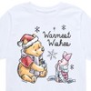 Boys' - Winnie the Pooh - Pooh & Piglet Warmest Wishes Christmas Short Sleeve Graphic T-Shirt - 2 of 4
