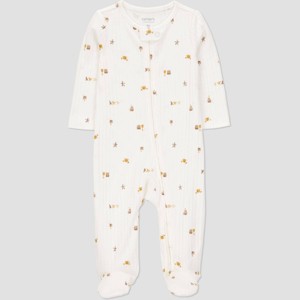 Carter's Just One You®️ Baby Sea Creature Sleep N' Play - Ivory - 1 of 2