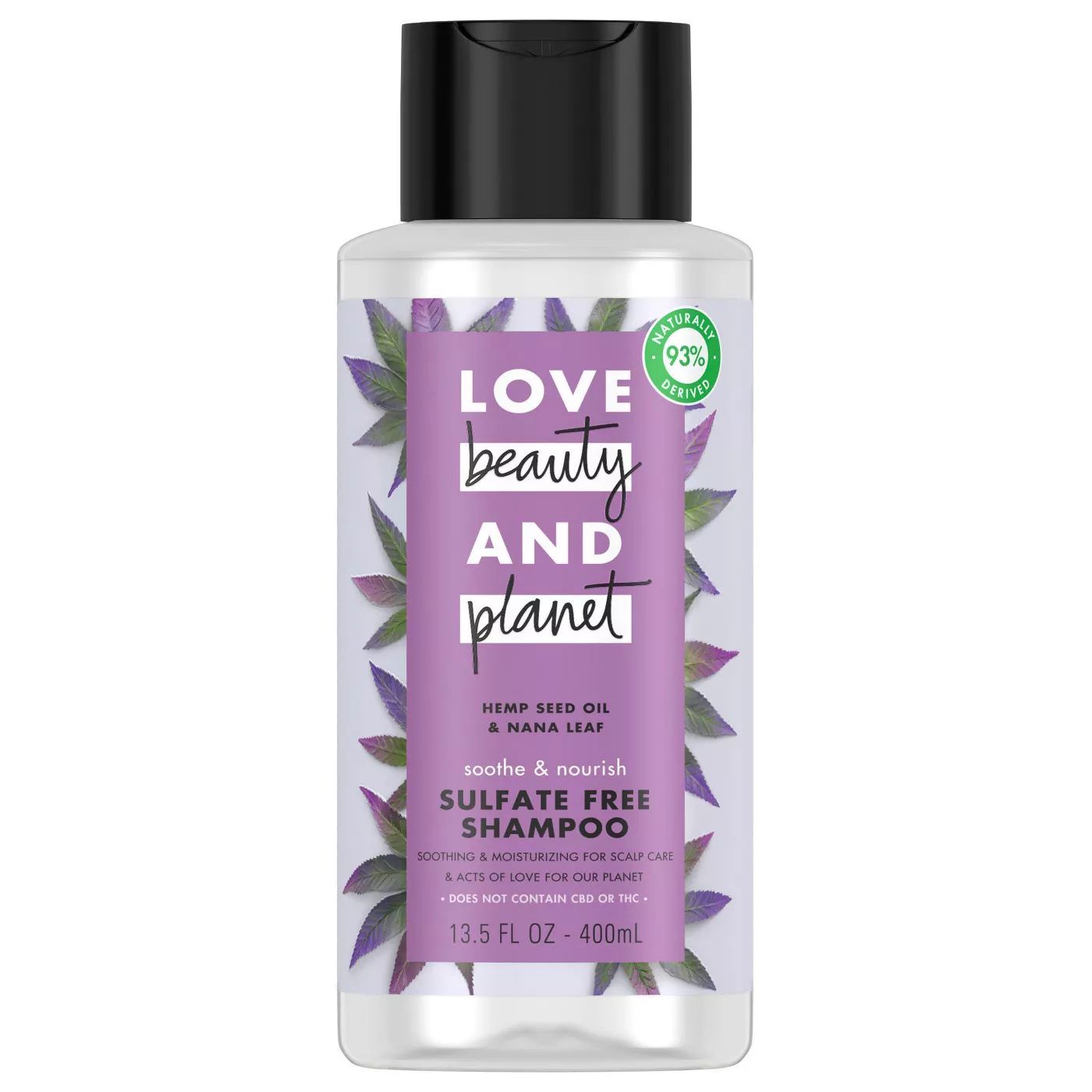 Love Beauty and Planet Hemp Seed Shampoo - 13.5 fl oz - image 1 of 9