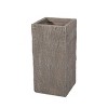 Christopher Knight Home Littell Outdoor Lightweight Concrete Planter, Brown - 4 of 4