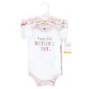 Hudson Baby Infant Girl Cotton Bodysuits, Girl Mothers Day - 2 of 4