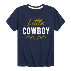 Boys' - Instant Message - Rodeo Little Cowboy Short Sleeve Graphic T-Shirt - 1 of 4
