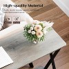 Long Narrow Console Table for Living Room, 2-Tier Farmhouse Sofa Table Behind Couch, Entryway Table with Storage Shelf - 4 of 4