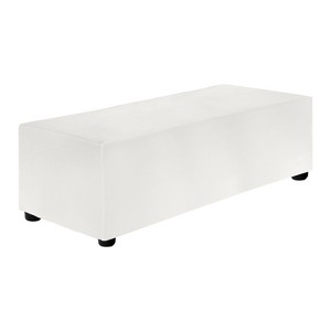 Unique Bargains Stretchy Soft Comfortable Rectangular Foot Stool Cover - 1 of 4