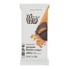 Theo Chocolate Organic Peanut Butter Cups 55% Dark Chocolate - Case of 12/1.3 oz - 2 of 4