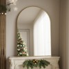 BEAUTYPEAK Arched Bathroom Mirror Wall-mounted Mirror Classic Wall Mirror for Home Decoration - 4 of 4
